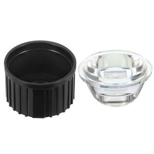 PATIKIL 20 mm LED�����Y 120�x �v���X�`�b�N�z���_�[�t�� 8�Z�b�g �A�N���� ���w�����Y 1W 3W�n�C�p���[LED���C�g�p �u���b�N ����