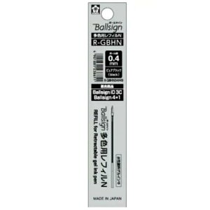 �T�N���N���p�X �{�[���y���֐c �{�[���T�C�����F�p���t�B�� N04 0.4mm �s���A�u���b�N R-GBHN04#49 �܂Ƃߔ���10�{�Z�b�g