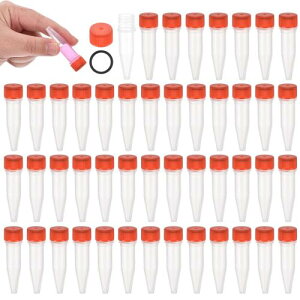 PATIKIL 1.5mLvX`bN 48ǃOfG[grAReiXg[W˂Lbvt{Ȋwp ԃNA