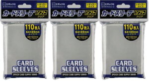 G|bN(EPOCH) 3Zbg J[hX[u vX`bN M[TCY 66×92mm (ΉTCY64×89mm) 110 \tg 0.05mm J[hTvC gJ g[fBOJ[h EPOCH