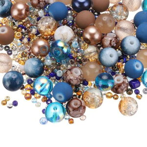 PATIKIL 2-8mm A\[ebhKXr[Y NbNӐΊۃr[Yȃ[sAXy[T[V[hr[YoN ΃CLODIYuXbgNtglbNX u[