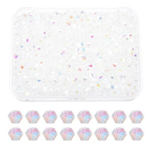 PATIKIL 1000 KXr[Y 4mm oCR[ Jtr[Y ʓI ANZT[p[c [P[Xt |pi KX uXbg lbNX CO DIY nhChp[c Nt