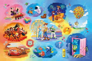 G|bN 1000s[X WO\[pY Disney Pixar Collection(fBYj[ sNT[ RNV) pYfR[V (50x75cm)