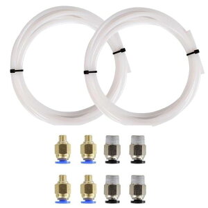 TRX PTFE`[u et`[u 3Dv^[et`[u 2mm x 4mm x 2M + PC4-M6 ^b`p + PC4-M10 Xg[gCp o@p3Dv^[pE3D-V6pRlN^[
