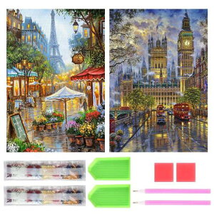 TRX _ChA[g Lbg _Ch̊G 2Zbg ꂢ Sʓ\t _ChA[g 5D S l̎q DIY |Lbg Ƃ̕ǂ̑ (Xg[gr[)