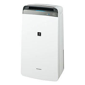 シャープ 衣類乾燥 除湿機 CV-R180-W コンプレッサー方式 18L/日 ハイパワータイプ プラズマクラスター7000 省エネ 強力除湿 部屋干し 消臭 上下左右オートルーバー