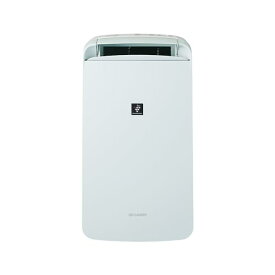 シャープ 冷風 衣類乾燥 除湿機 CM-R100-W コンプレッサー 方式 10L/日 冷風タイプ プラズマクラスター7000 上下 オートルーバー 衣類消臭