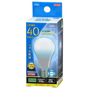 LED�d�� ���` E17 40�`���� �����F LDA4D-G-E17 IH92 06-3438 OHM �I�[���d�@