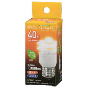 �I�[���d�@ �d���`�u���� �X�p�C�����` E26 40�`���� �d���F �G�R�f���L���E EFD10EL/8-SPB 06-3770 OHM