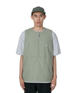 [Xm[s[N] xXg Light Mountain Cloth Vest size M BEIGE JK-25SU107tFX Lv AEghA