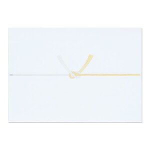 マルアイ(Maruai) のし紙 仏 掛け紙 黄水引 厚口 A4 100枚 ノフ-N3A4