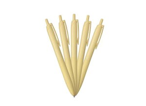 三菱鉛筆 油性ボールペン ジェットストリーム ライトタッチインク 5本パック 0.5 ライトイエロー HSXNLS055P.28