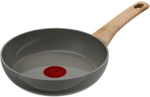 ティファール セラミックコーティング フライパン 20cm IH ガス火対応 PFOAなどの有害物質不使用 なめらかな使い心地 こびりつきにくさ長持ち 「IHセラミックグライド アースグレー フライパ