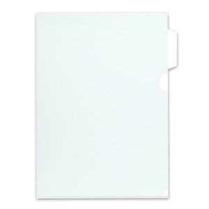 PLUS(プラス) プラス クリアホルダー A4 インデックス付 1山 10枚 FL-201HO 88-067