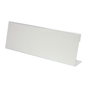 プラス カード立て アクリル L型 W250×D39×H85mm CT-101L 62-209