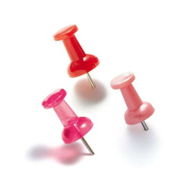 プラス プッシュピン レッドミックス CP-108P 5個パック 35-367×5