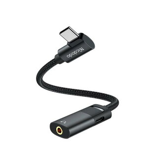 Mcdodo 2in1 USB-C to USB-C DC 3.5mmI[fBIϊA_v^ 60W PD}[dEyĐΉ Type-C CzϊA_v^ ɃANZX [dȂCz A~VF USB-C ϊA_v^ MacBoo