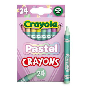 N pXeJ[ N 24F Crayola Pastel Crayons 521835