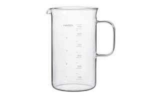 HARIO(�n���I) �r�[�J�[�T�[�o�[ �N���t�c�T�C�G���X �e��600ml ���� �v�ʃ������t�� �ϔM�K���X�� ���{�� BV-600