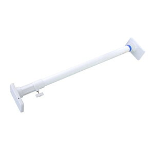 HEIAN SHINDO つっぱり棒 物干し ジャッキ式強力極太 簡単取付タイプ S ホワイト 幅72~110cm 耐荷重70~40kg パイプ直径3.4cm OGP-72 平安伸銅工業