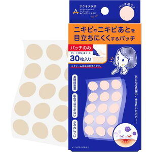 アクネスラボ 夜用 ポイントパッチ ニキビ パッチ 集中ケアシート 30枚入り