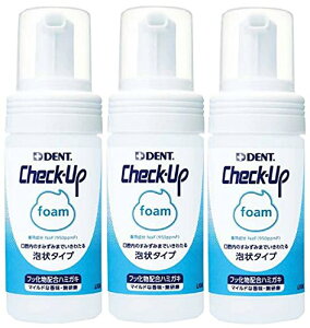 CI DENT Check-up foam (`FbNAbv tH[) 100ml × 3{