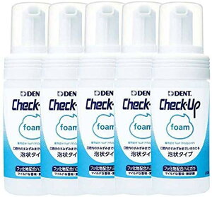 ライオン DENT . Check-up foam 100ml × 5本 デント チェックアップ フォーム 医薬部外品