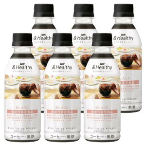 UCC Healty BLACK ybg{g R[q[ 270ml×6{Zbg