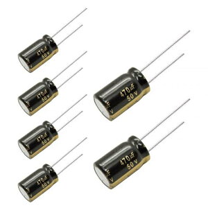 6�p�i�\�j�b�NFM�V���[�Y�d���R���f���T 50V 22�`1000uf ����ESR (470uf)