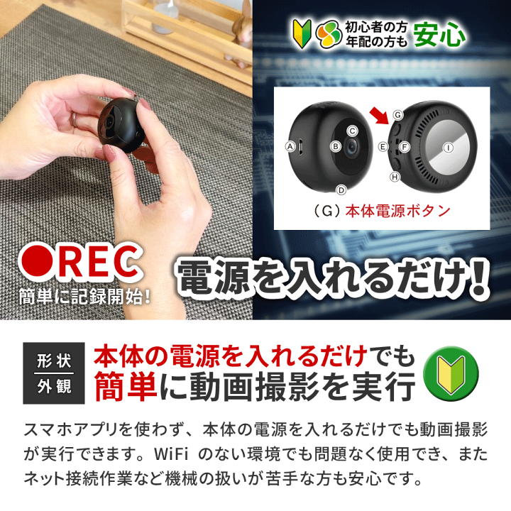 楽天市場】【クーポン利用で最大15％OFF】 防犯カメラ 小型 屋内 室内