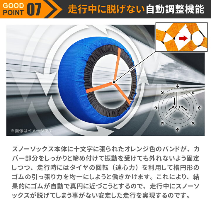 楽天市場】【クーポン利用10％OFF】 タイヤチェーン 布製 非金属 簡単 