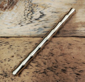 野良道具製作所 ミニ火吹き竹 ( 真鍮 ) 13cm | アウトドア | 火吹き棒 | 焚火 | コンパクト | ソロキャンプ | 小型 | 小さめ | キャンプ | 経年変化 | 短め | ブラスター