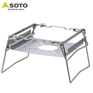 SOTO ( �\�g ) �J�R�� �x�[�X�X�^���h ST-3110 ���M�����[�^�[�X�g�[�u ST-310 ST-340 �Ή� �X�^���h �o�[�i�[�X�^���h ���R���� �A�E�g�h�A �L�����v ������� �����x�X�e�����X �ω׏d10kg �ՔM��