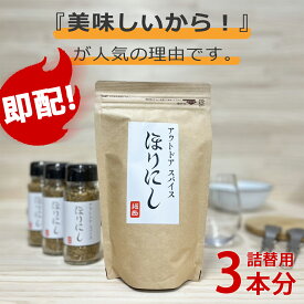 【スーパーセール P2倍】ほりにし / 詰め替え 用 300g / 即配 （ HORINISHI ） アウトドアスパイス ほりにしスパイス 堀西