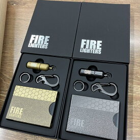 【 マラソン期間中P3倍 】Niche Box Set / FIRE LIGTHERS キャンプ | アウトドア | マッチストライカー | セット | コンパクト | 持ち運び | 耐熱 | 防水 | オイルライター | ふぁいやーらいたーず | マッチ | 火起こし | ニッチボックス | にっちぼっくす