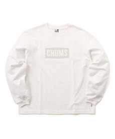 CHUMS ( チャムス ) ヘビーウエイトチャムスロゴロングスリーブTシャツ ( ロンT / ロングTシャツ )