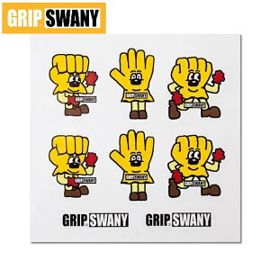 GRIP SWANY ( �O���b�v�X���j�[ ) [ GSA-85 ] SWANY BOYS �X�e�b�J�[ �A�E�g�h�A | �L�����v | �M�A | �� | �\�� | �v���[���g | ���� | �I�V����