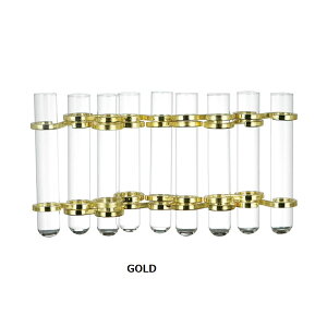 DULTON ( �_���g�� ) LINK TUBE VASE �����N �`���[�u �x�[�X | �S�[���h | �V���o�[ | ������ | �ԕr | �K���X | �u���V�t | �I�V���� | �_�C�j���O | ���� | �؂₩ | CH03-V76 | ����Ƃ�