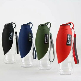 【 楽天スーパーSALE期間中P2倍 】DOOG ( ドゥーグ ) 3in1 ドッグウォーターボトル 犬用給水ボトル 犬用マナーボトル 折りたたみ式犬用ボウル 携帯用犬用水筒 シリコン犬用ボトル 市販ペットボトル対応 トイレ処理 給水 お散歩 犬用品 ペット用品