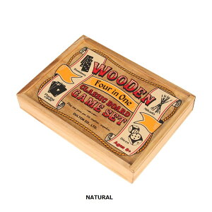 DULTON ( �_���g�� ) WOODEN 4IN1 CLASSIC BOARD GAME SET �E�b�f�� 4�C��1 �N���V�b�N �{�[�h �Q�[�� �Z�b�g | �{�[�h�Q�[�� | GM-0940 | ���g�� | �������� | ����Ƃ�