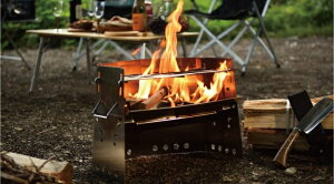 UNIFLAME ( ユニフレーム ) 薪グリル II 焚火 | 焚火台 | キャンプ | アウトドア | 料理 | 大きめ | ファミリーキャンプ