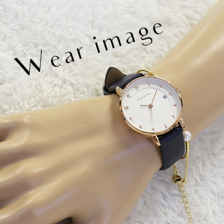 楽天市場 腕時計 レディース 革ベルト 仕事用 シンプル カレンダー付 送料無料 大きめ トレンド 人気 オススメ 高品質 可愛い プチプラ 雑貨 小物 プレゼント クリスマス 母の日 セラヴィ フィールドワーク 一年保証 日本製ムーブメント フィールドワーク 楽天市場店