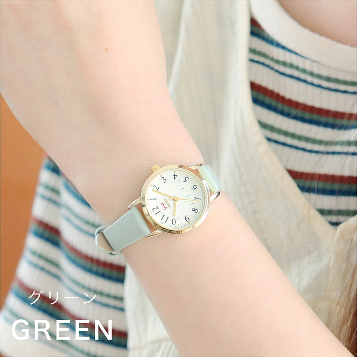 楽天市場】腕時計 レディース 革ベルト エリー リボン リボン柄  