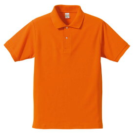 505001X-064-XXL 5.3オンスドライCVCポロシャツ(大きいサイズ) オレンジ XXL (UNA10360994) 【 ユナイテッドアスレ 】【14CD】