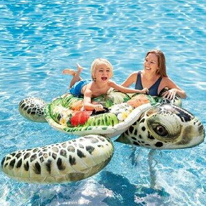 57555 ���A���V�[�^�[�g�����C�h�I�� REALISTIC SEA TURTLE RIDE-ON (10404888) �yINTEX�z�yQ22E8�z�y36CE�z