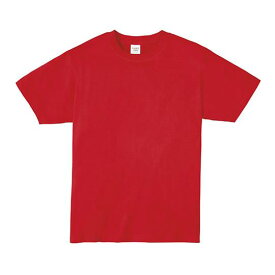 ◆P2倍!!　5/23～5/27まで!◆ Tシャツ キッズ Tシャツ 赤 Tシャツ 無地 38388 ATドライTシャツ 150cm レッド 150gポリ100% 【AC】【14CD】