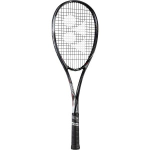 テニスラケット ソフトテニス 軟式ラケット ソフトテニスラケット F-LASER 9V(エフレーザー 9V) フレームのみ ブラック/ブラック 【YNX】【QCC16】