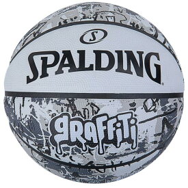 ◆P2倍!!　6/4～6/11まで!◆ バスケットボール 7号 バスケ スポルディング SPALDING 84-375Z グラフィティ ホワイト 【SP】【14CD】