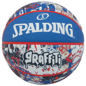 バスケットボール 7号 バスケ スポルディング SPALDING 84-377Z グラフィティ ブルーxレッド 【SP】【14CD】