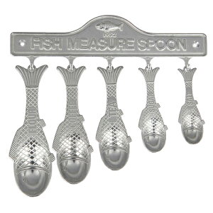 vʃXv[  Zbg 100-029 FISH MEASURE SPOON yDTNzy36CEz